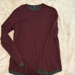 Theory thermal long sleeve never worn! Size m